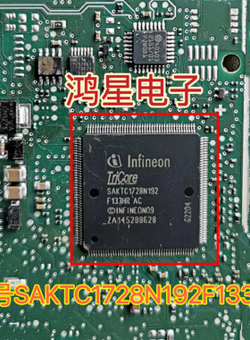SAKTC1728N192F133HR  适用INFINEON/英飞凌汽车电脑板芯片原装