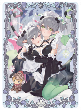 【黑猫卡牌】收藏卡-面闪SR/星闪SFR-游戏王 白银之城的召使 双子