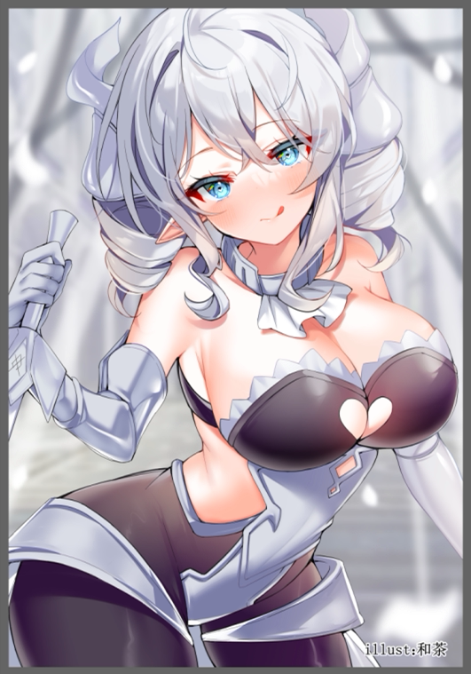 【黑猫卡牌】游戏王-妹套-迷宫城の白银姬 卡套 独家 闪套