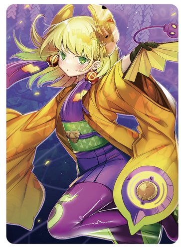 【黑猫卡牌】收藏卡-面闪SR-能朋克 世阿弥