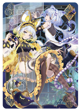 【黑猫卡牌】收藏卡-面闪SR/碎闪SPR-码丽丝 猫和老鼠