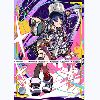 【黑猫子品牌-萤火】游戏王-妹套- 杀手旋律 绮悠 卡套 闪套 独家