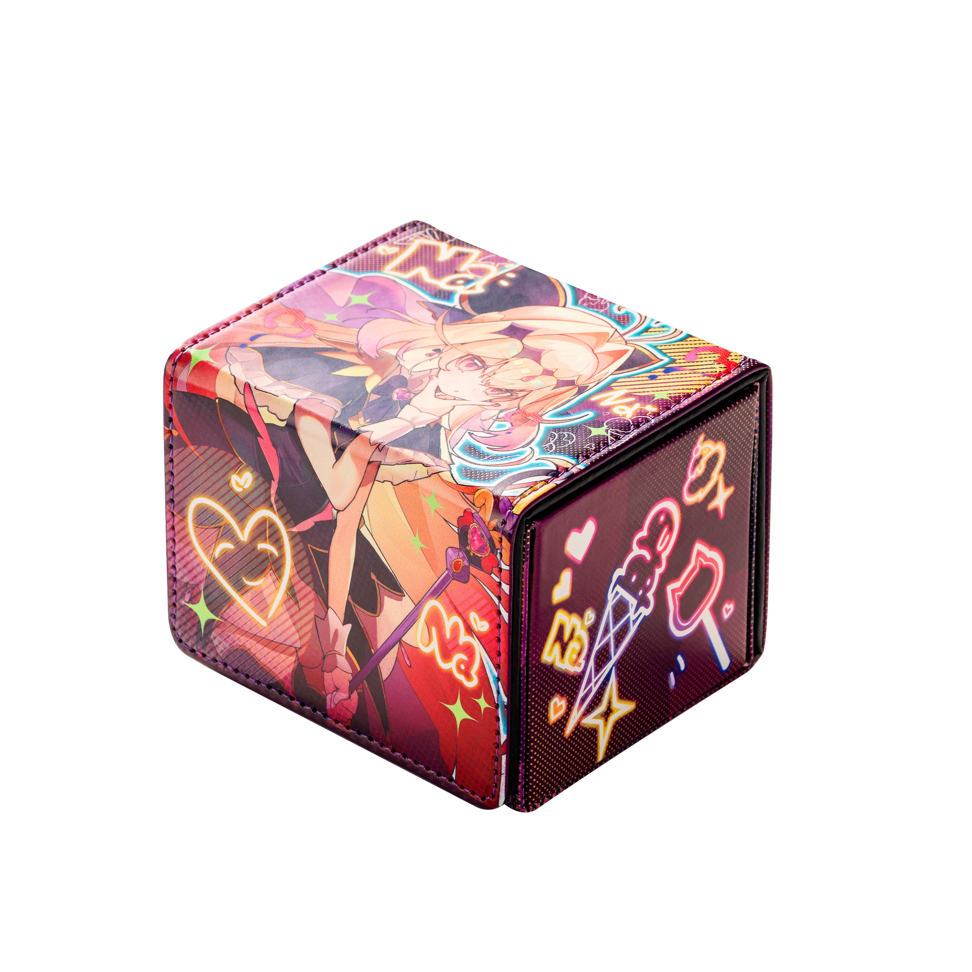 【黑猫卡牌】游戏王-卡盒-光之美少女森亚琉琉歌 露露卡 卡盒皮质