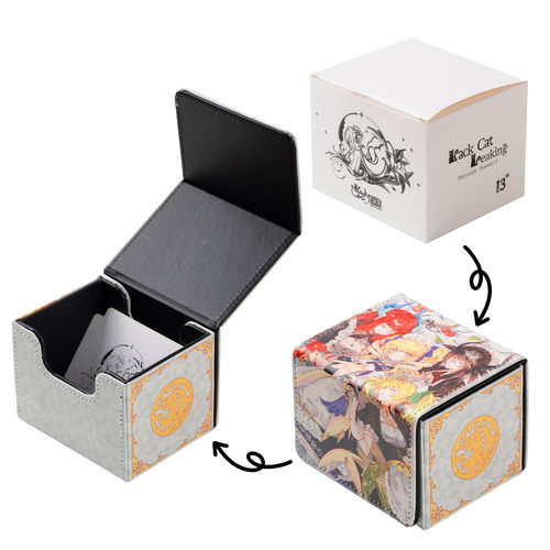 【黑猫卡牌】游戏王-卡盒-龙女仆小集合 小黄 小红 皮质卡盒