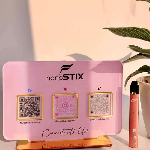 Qrcode牌定制二维码展示立牌摆台