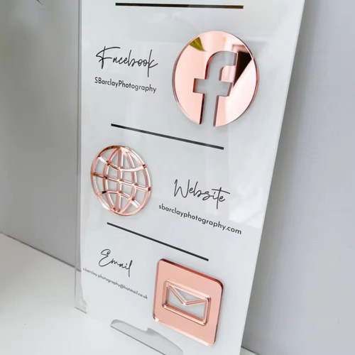 高级Qrcode立牌脸书IG转数快展会