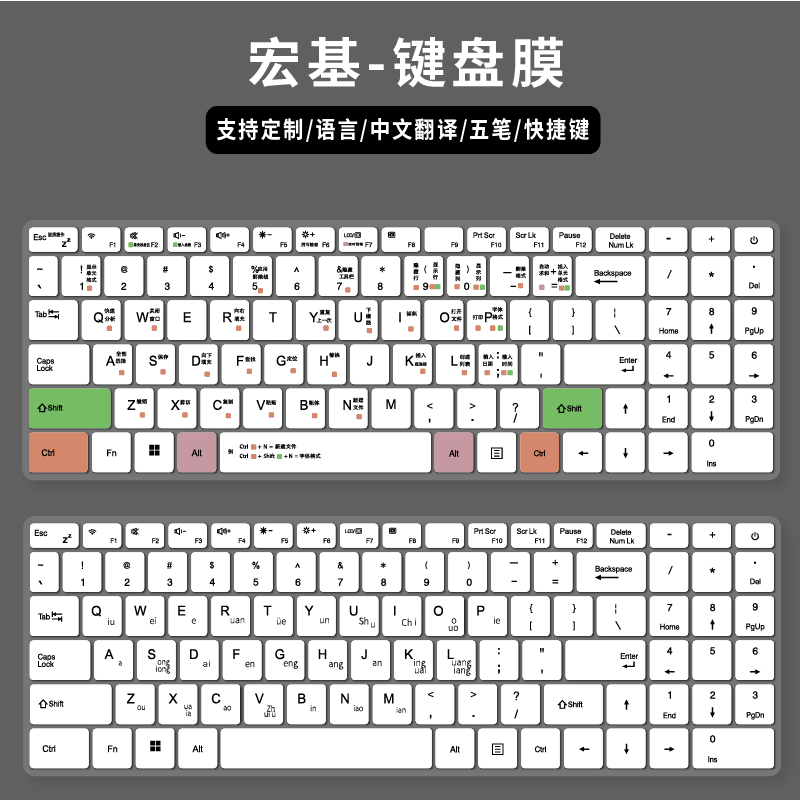 适用宏碁acer宏基非凡Go Fun16 Plus 2024新款学生游戏快捷键盘膜