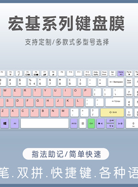 适用Acer宏碁E5-773G 772G键盘膜17.3英寸笔记本电脑保护贴防尘套