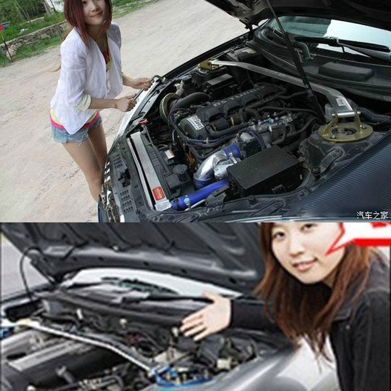 奇瑞瑞麒g5顶吧平衡杆 前顶吧拉杆井字架 防侧倾车身稳定加固改装