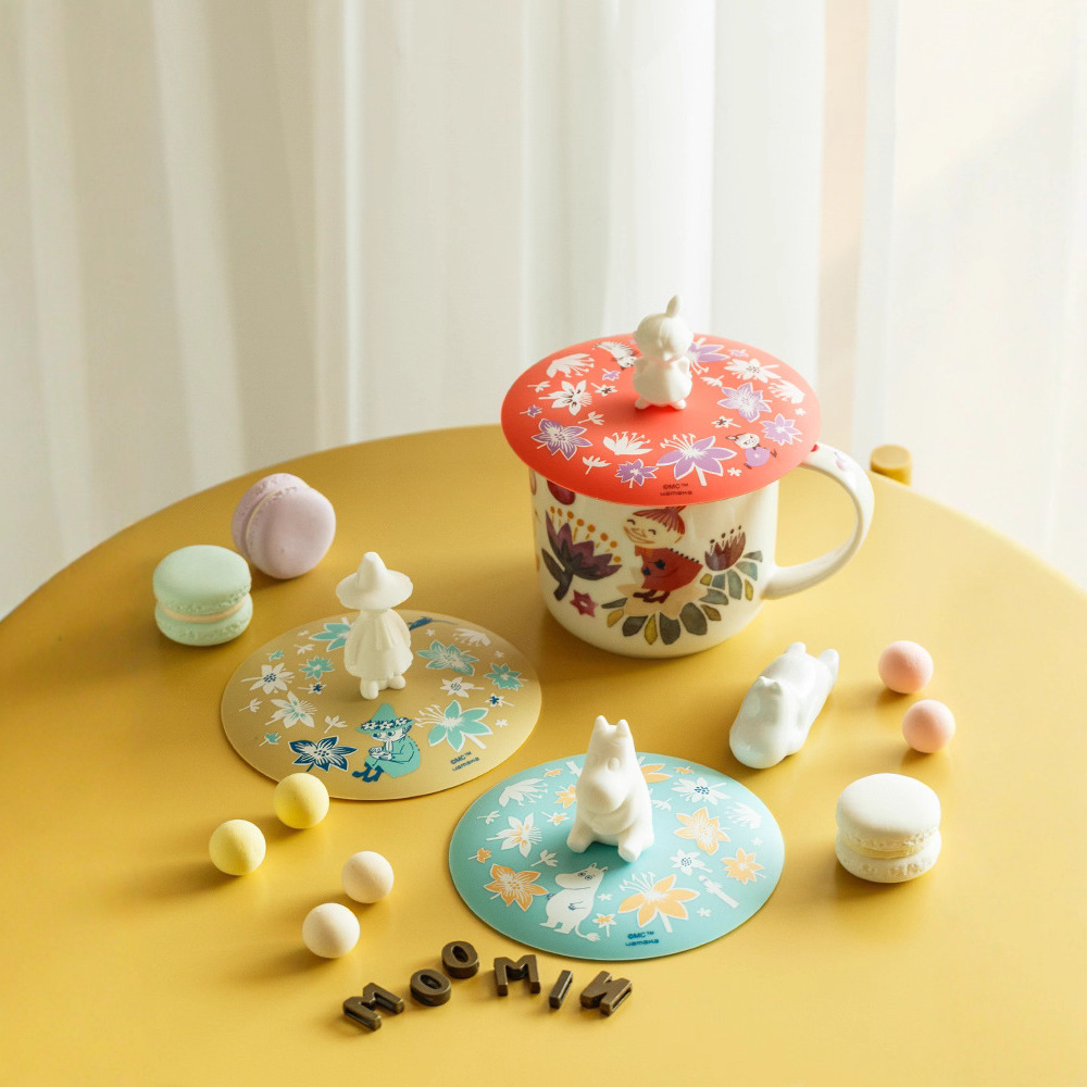 Moomin姆明硅胶杯盖大口径