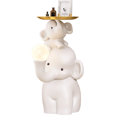 初见大象客厅大型落地摆件