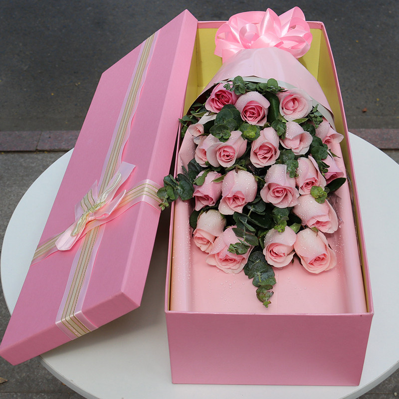 同城生日红玫瑰花束