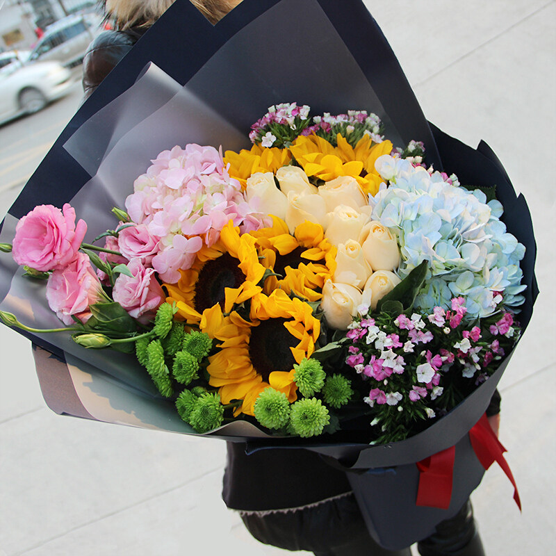 花礼青岛市康乃馨老师鲜花速递