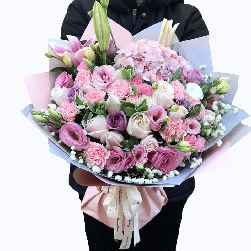母亲节北京成都济南韩式鲜花速递