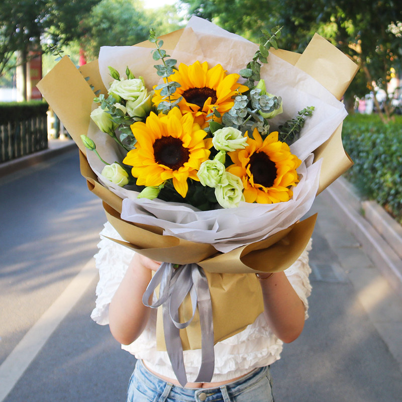 教师节向日葵揭阳珠海鲜花速递