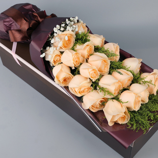鲜花礼盒生日上海同城鲜花速递广州北京天津杭州送花成都长沙花店