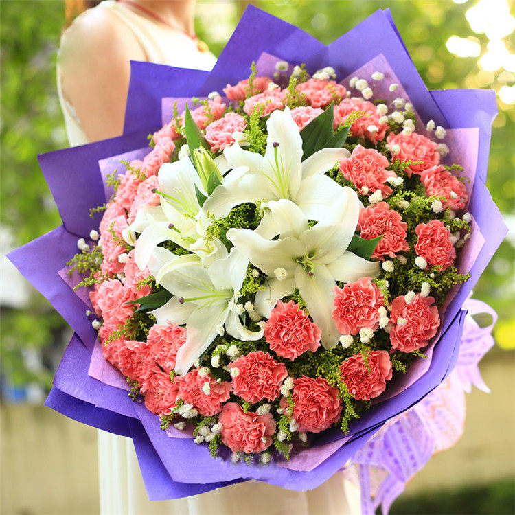 教师节康乃馨同城鲜花速递