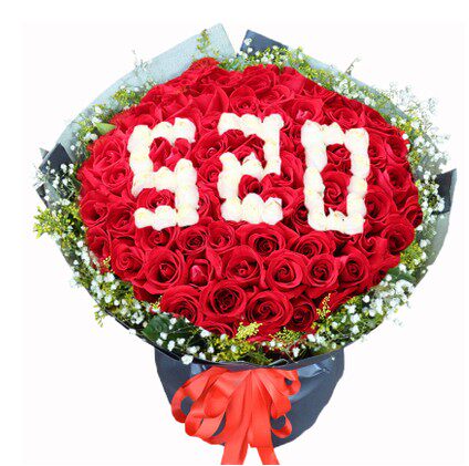 情人节鲜花同城速递双鸭山市友谊县饶河县开发区99红玫瑰求婚生日