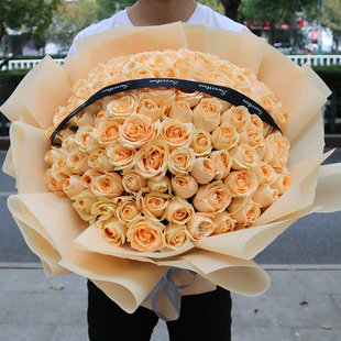 上海同城鲜花速递99朵玫瑰北京广州西安深圳南京同城生日送花店