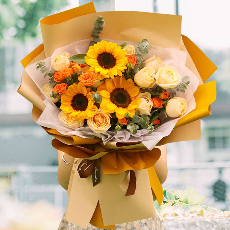西安向日葵教师节同城鲜花速递
