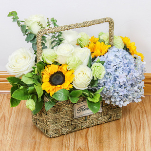 向日葵毕业花束礼盒合肥鲜花速递同城瑶海庐阳蜀山包河生日送花店