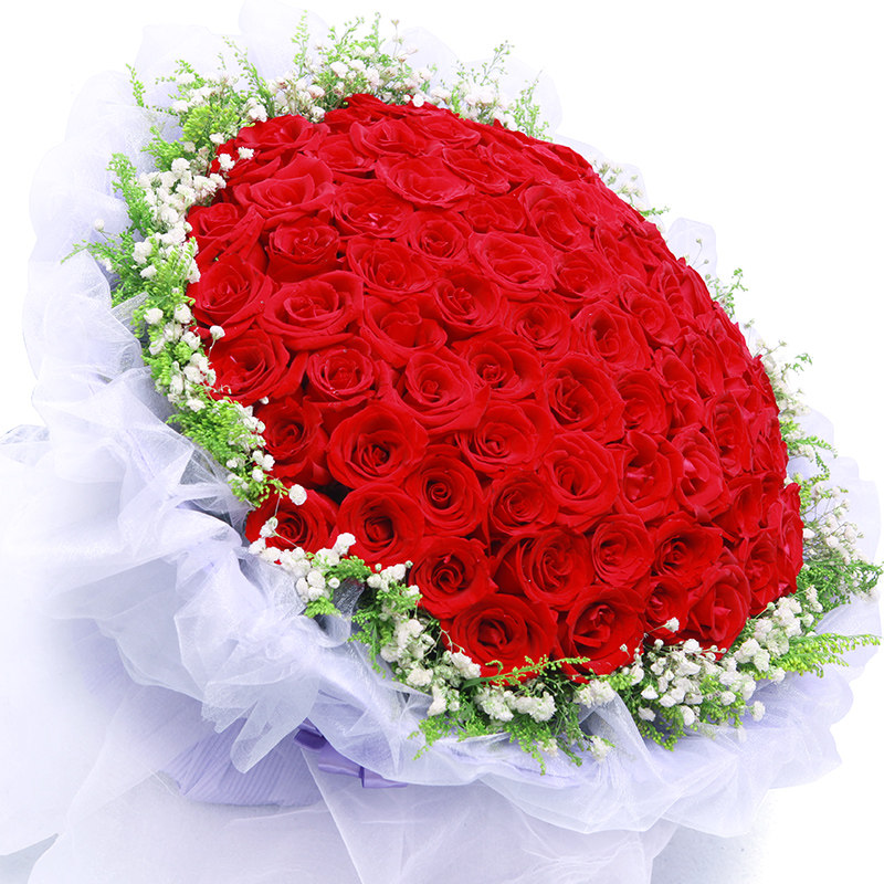 泰安肥城生日香槟玫瑰花束