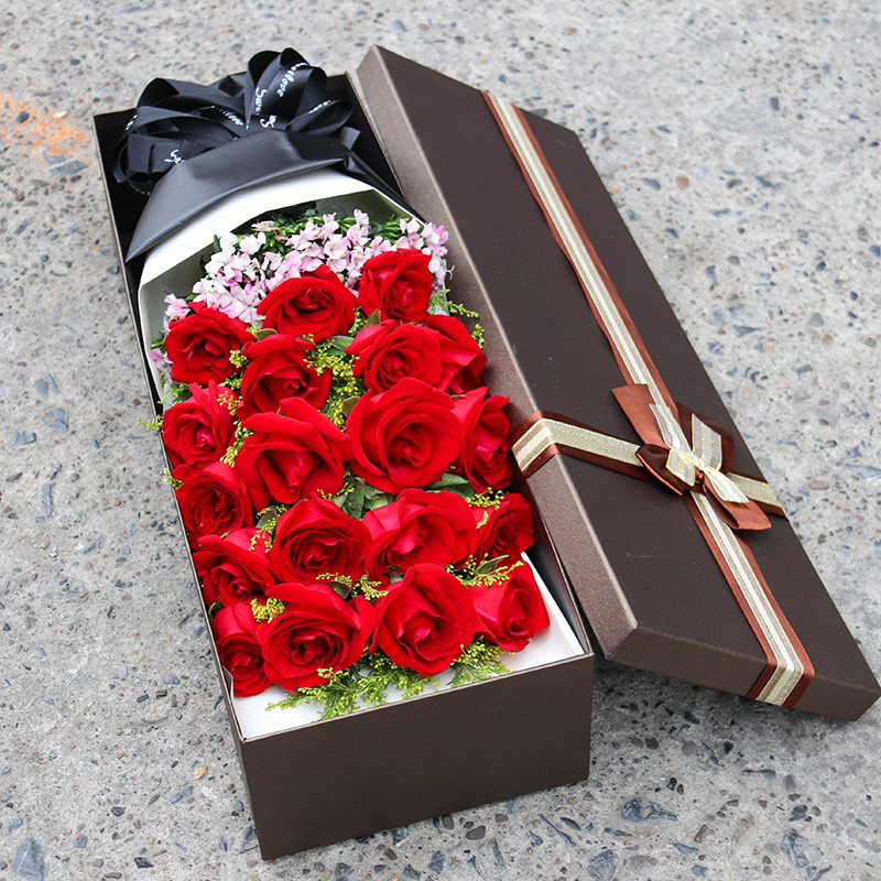 同城生日香槟玫瑰花束