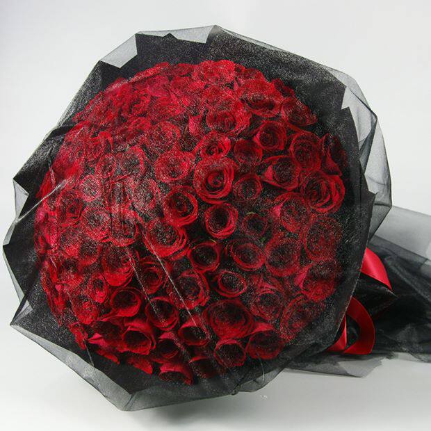 99朵上海北京表白礼物红玫瑰花束