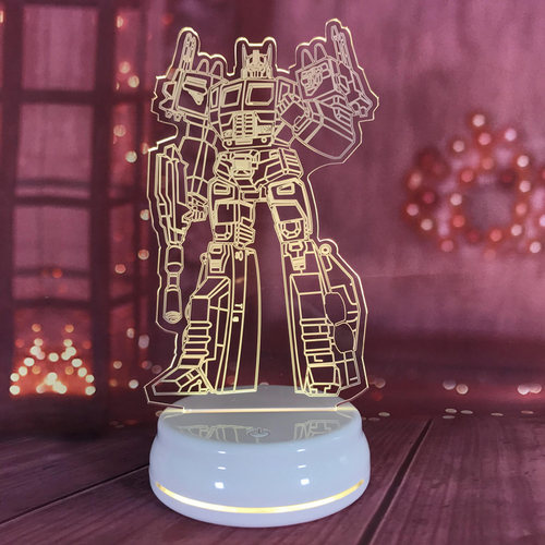 变形金刚小夜灯创意梦幻个性卧室