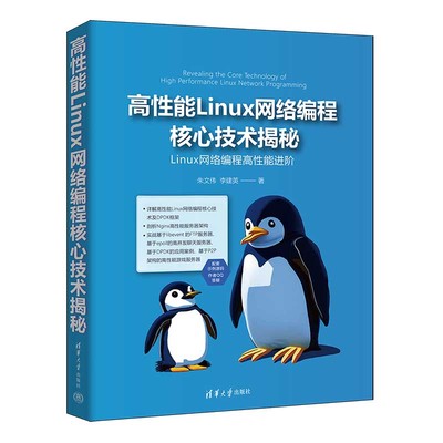 【官方正版新书】 高性能Linux网络编程核心技术揭秘 朱文伟，李建英 清华大学出版社 Linux操作系统－程序设计