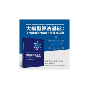 大模型算法基础:Transformers原理与应用 田永林 张亚洲等 9787302705796 清华大学出版社qh书籍