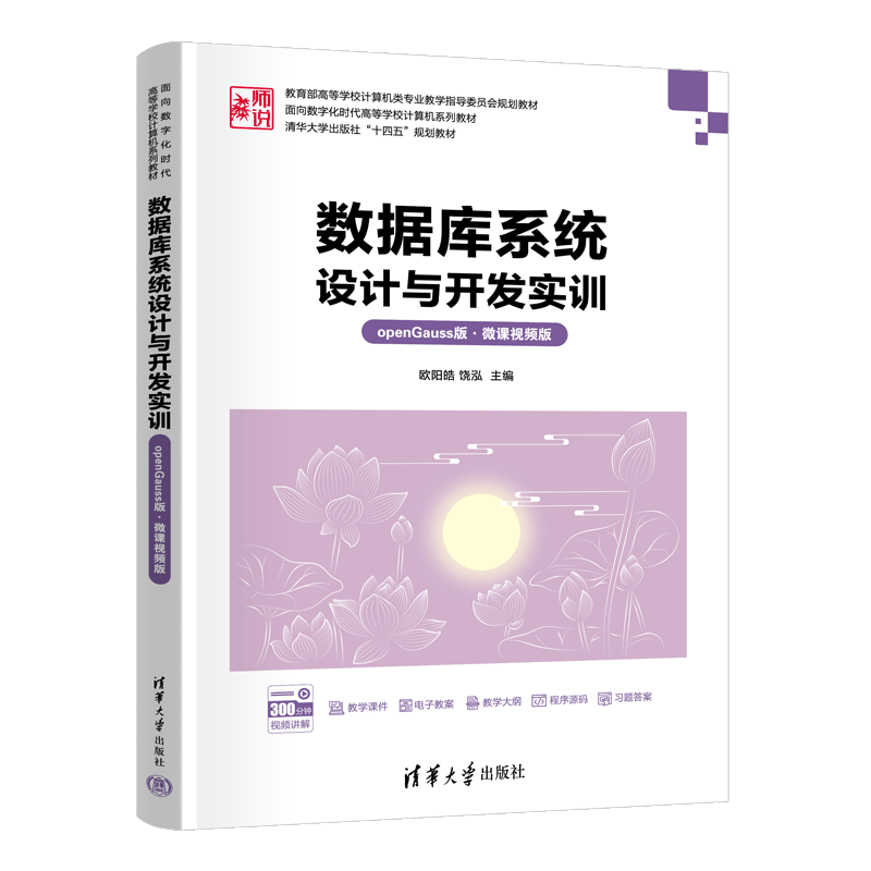【官方正版新书】数据库系统设计与开发实训（openGauss版·微课视频版） 欧阳皓、饶泓 清华大学出版社 数据库