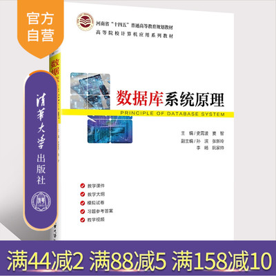 【官方正版新书】数据库系统原理 史霄波 窦智 副主编 清华大学出版社 数据库