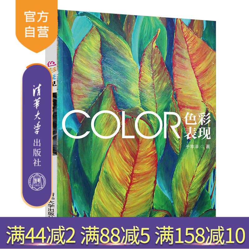 【官方正版】色彩表现 于幸泽 清华大学出版社 色彩绘画艺术学美术教材