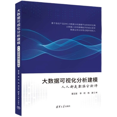 【官方正版新书】 大数据可视化分析建模——人人都是数据分析师 雷玉堂 清华大学出版社
