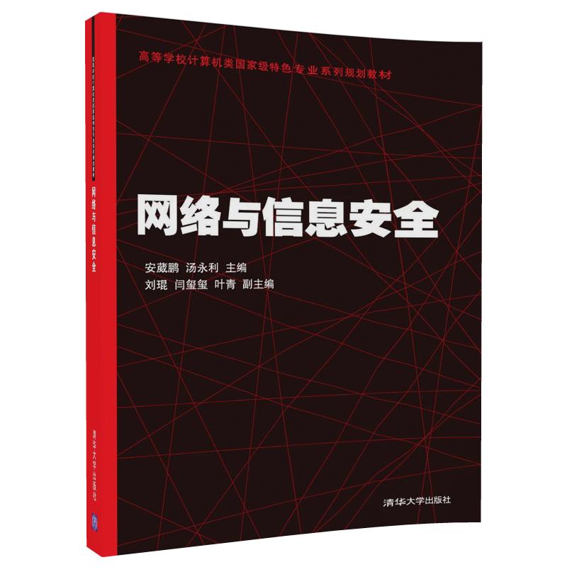 【官方正版】 网络与信息安全 计算机类 特色专业系列 安葳鹏 汤永利 刘琨 闫玺玺 叶青 清华大学出版社