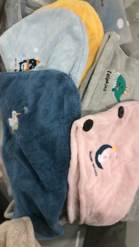 时尚品牌干发帽1个送随机1个微瑕