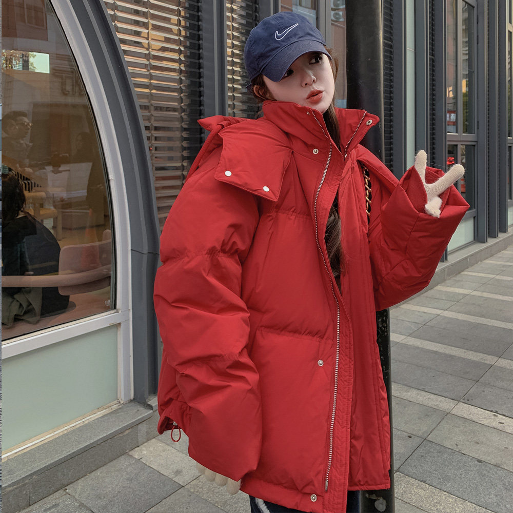 大货内有买家秀2025冬季高品质90白鸭绒羽绒服Y820P325控488,女装羽绒服,2C100