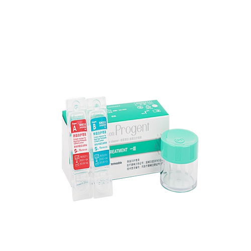 Menicon美尼康硬镜除蛋白AB液1组+除蛋白盒   【换购品】