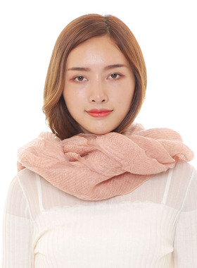 秋冬新款 正品欧林雅女士时尚绵羊毛围巾 高档披肩丝巾QW94210
