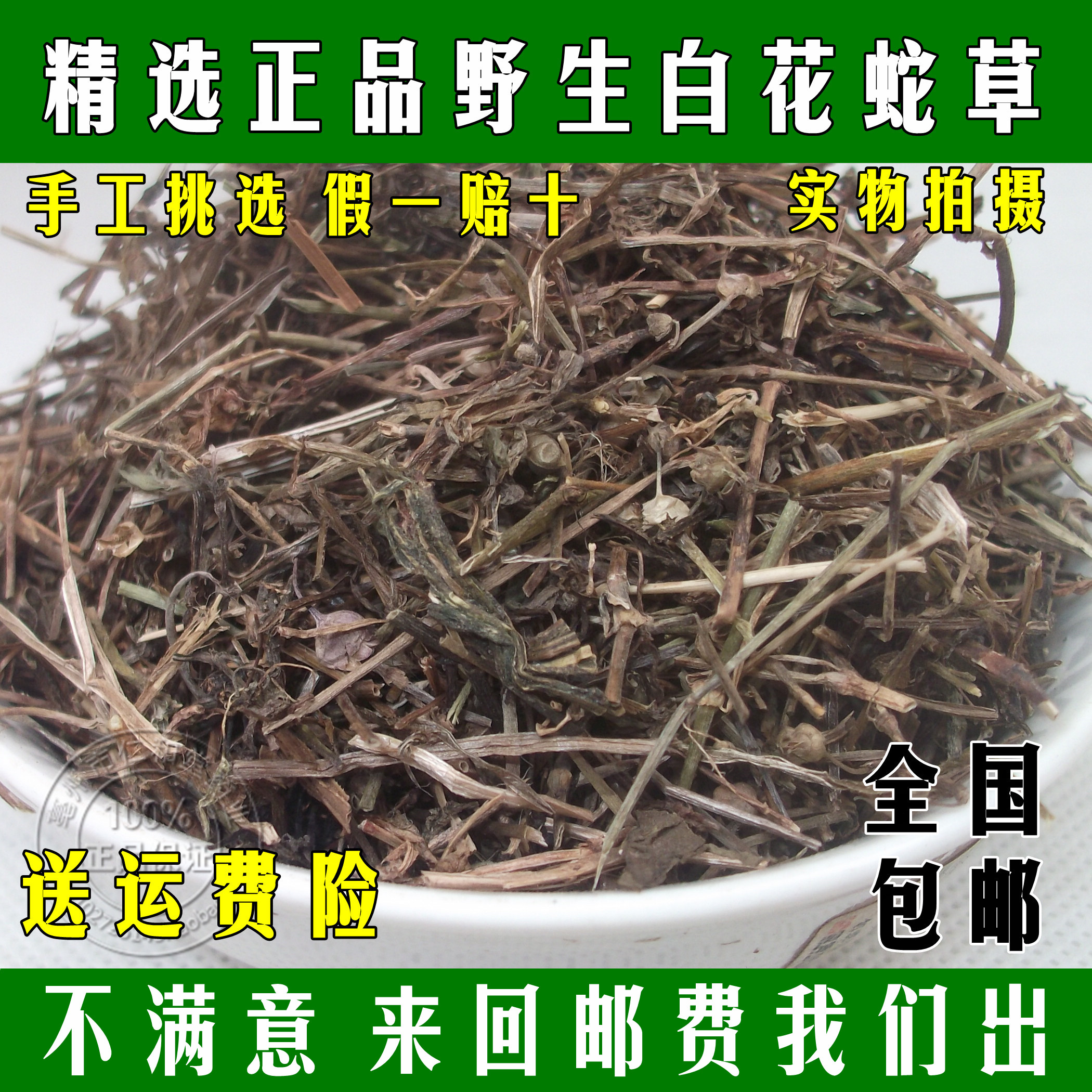 白花蛇舌草 白花蛇草 本店有鐵樹葉半枝蓮500克2斤包郵