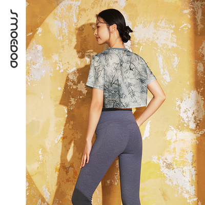 2024年瑜伽服水沐伊朵中国风宽松