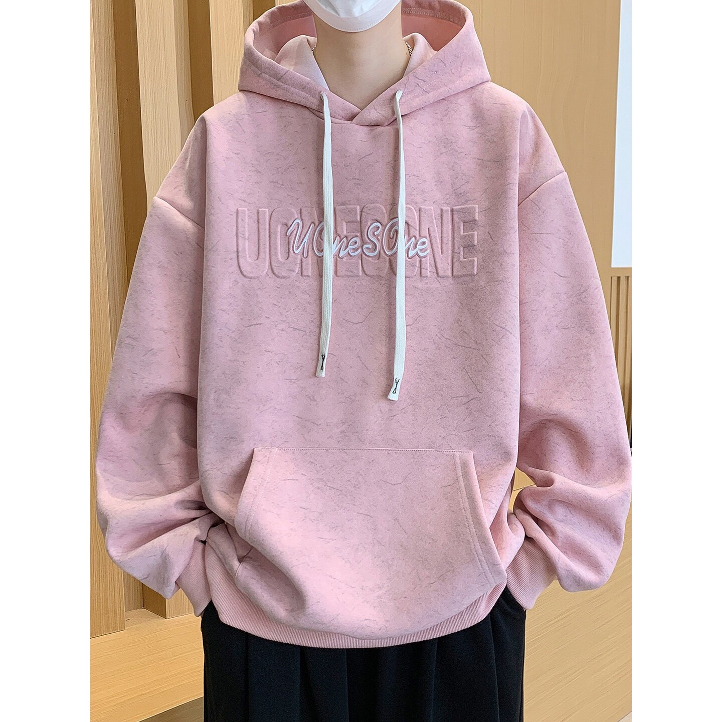 2026新款春秋季青少年连帽卫衣男孩初中高中学生外套帅气大童男装