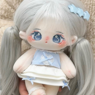贝乐宠物园棉花娃娃正版20cm女娃衣换装公仔玩偶裙子衣服生日礼物