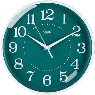 康巴丝钟表挂钟北欧轻奢简约创意客厅餐厅卧室石英钟表小尺寸时钟