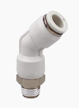 45°异型快插气管接头KQ2K04/06/08/10/12-M5/M6/01S/02S/03S/04S