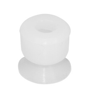 白色硅胶真空吸盘SRP6/9/12/15/20/30/40工业气动机械手轻型吸盘