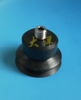 大洋机械手吸嘴PJG30双层黑色M6螺丝真空吸盘ZP2A-4678-CJXN0885