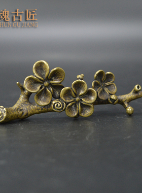 复古风包浆笔架书法国画文房摆件