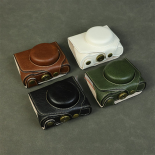 适合佳能g7x3 G7XII G7X Mark II单肩相机包 g7xIII g7x2专用皮套